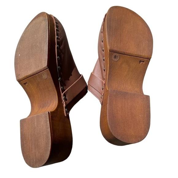 SEYCHELLES loud & clear clog in cognac Size 8.5 NWT - Picture 10 of 13